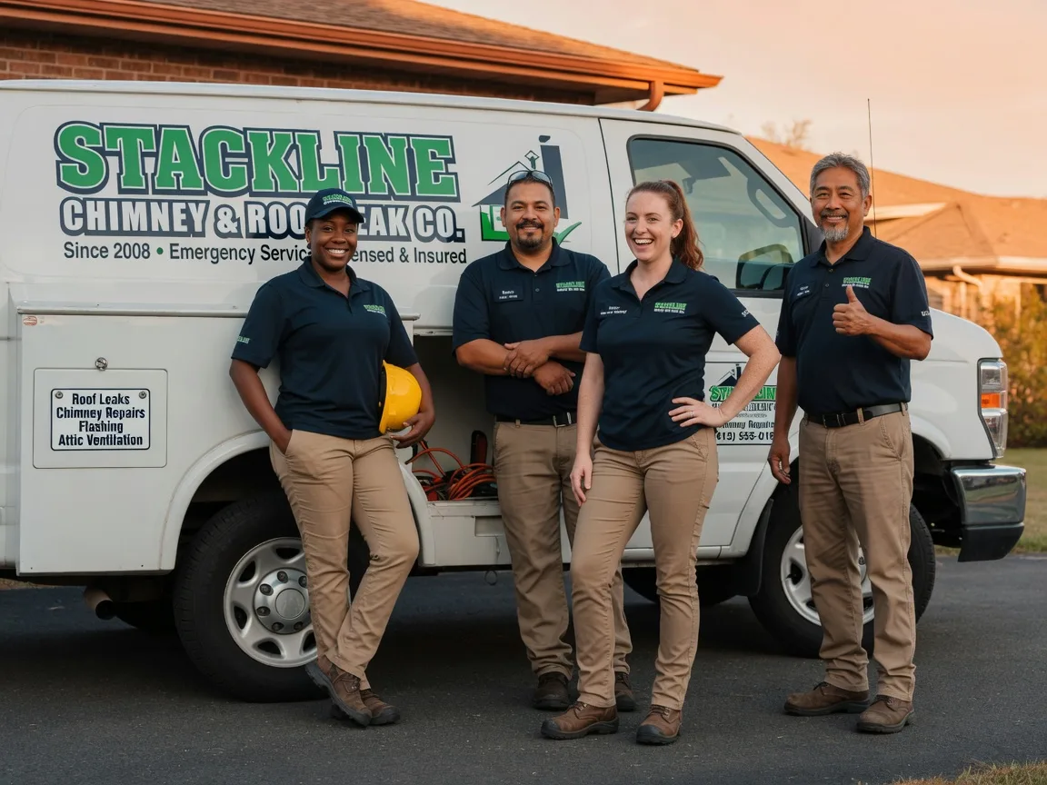 Chimney flashing repair company in Colton, OH